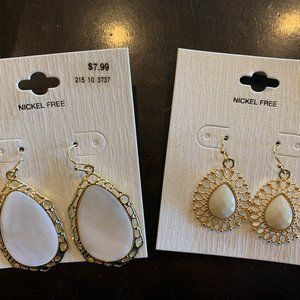 Set of Gold Earrings